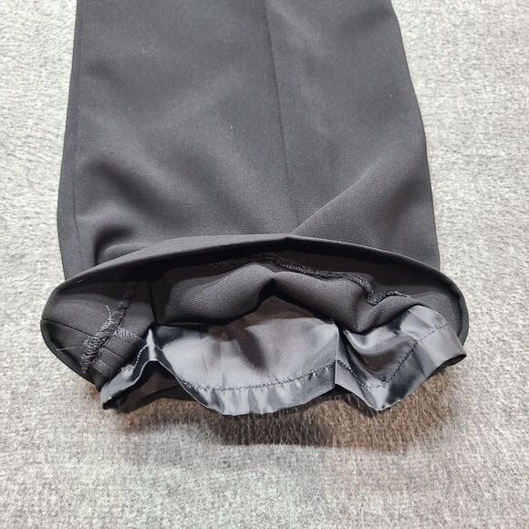 Kasper Pants Womens 10 Petite Black Classic Fit Kate Dress Career Trousers Lined - Picture 10 of 14